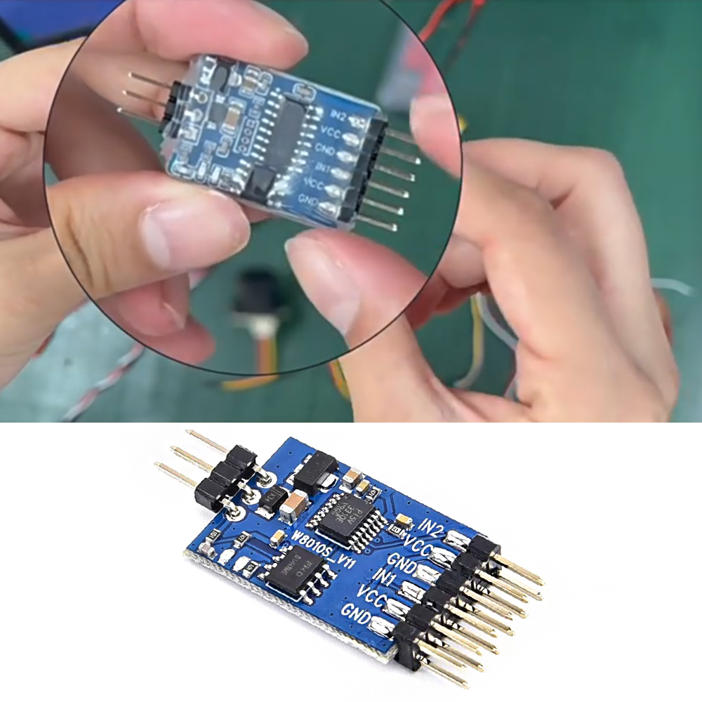 Drone Receiver - وحدة تبديل فيديو ثلاثية القنوات 5.8