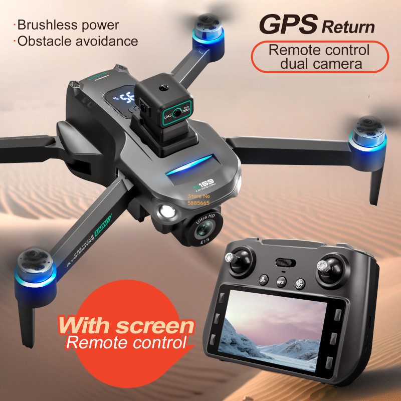Drone Gps Module - 8K كاميرا مزدوجة 5G WIFI FPV
