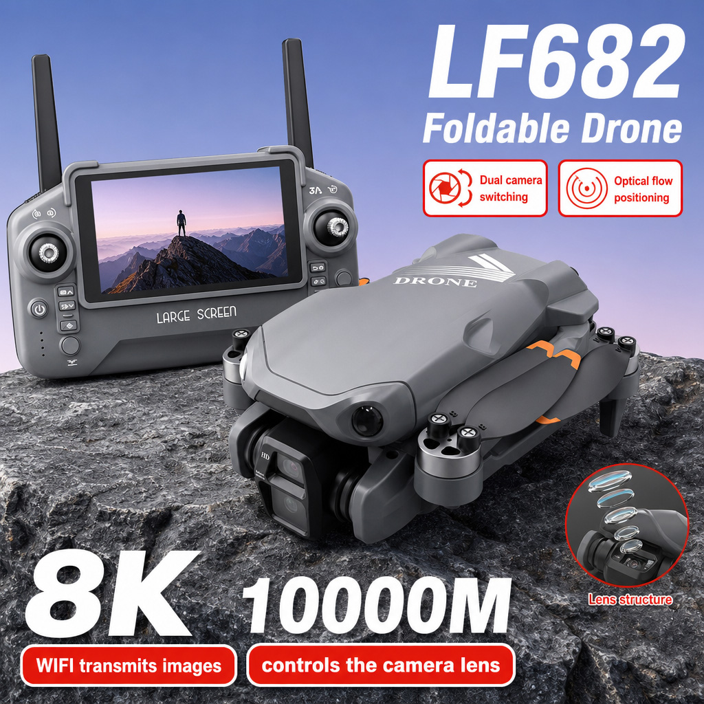 Drone Charger - طائرة بدون طيار LF682 للتصوير الجوي