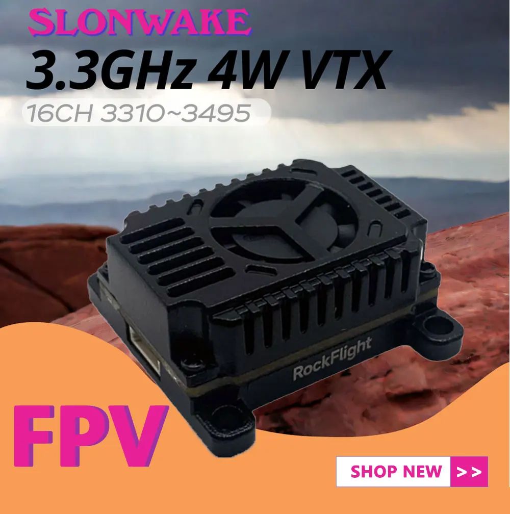 جهاز إرسال فيديو SLONWAKE FPV  - مراجعة Drone Frame وسعره