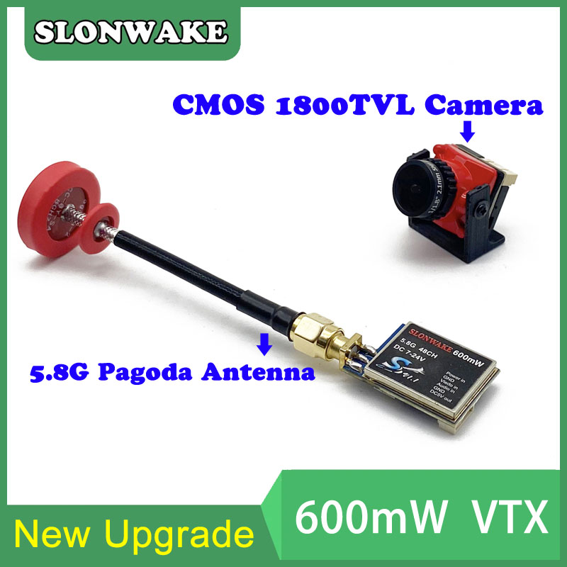 5.8G 48CH 600mW قابل للتعديل V - مراجعة Drone Frame وسعره