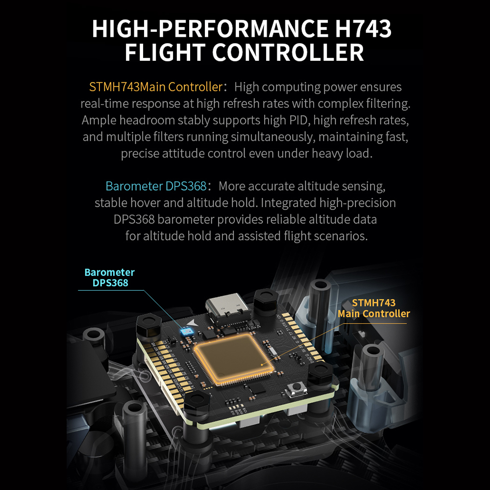وحدة تحكم طيران Axisflying H74 - مراجعة Drone Flight Controller وسعره