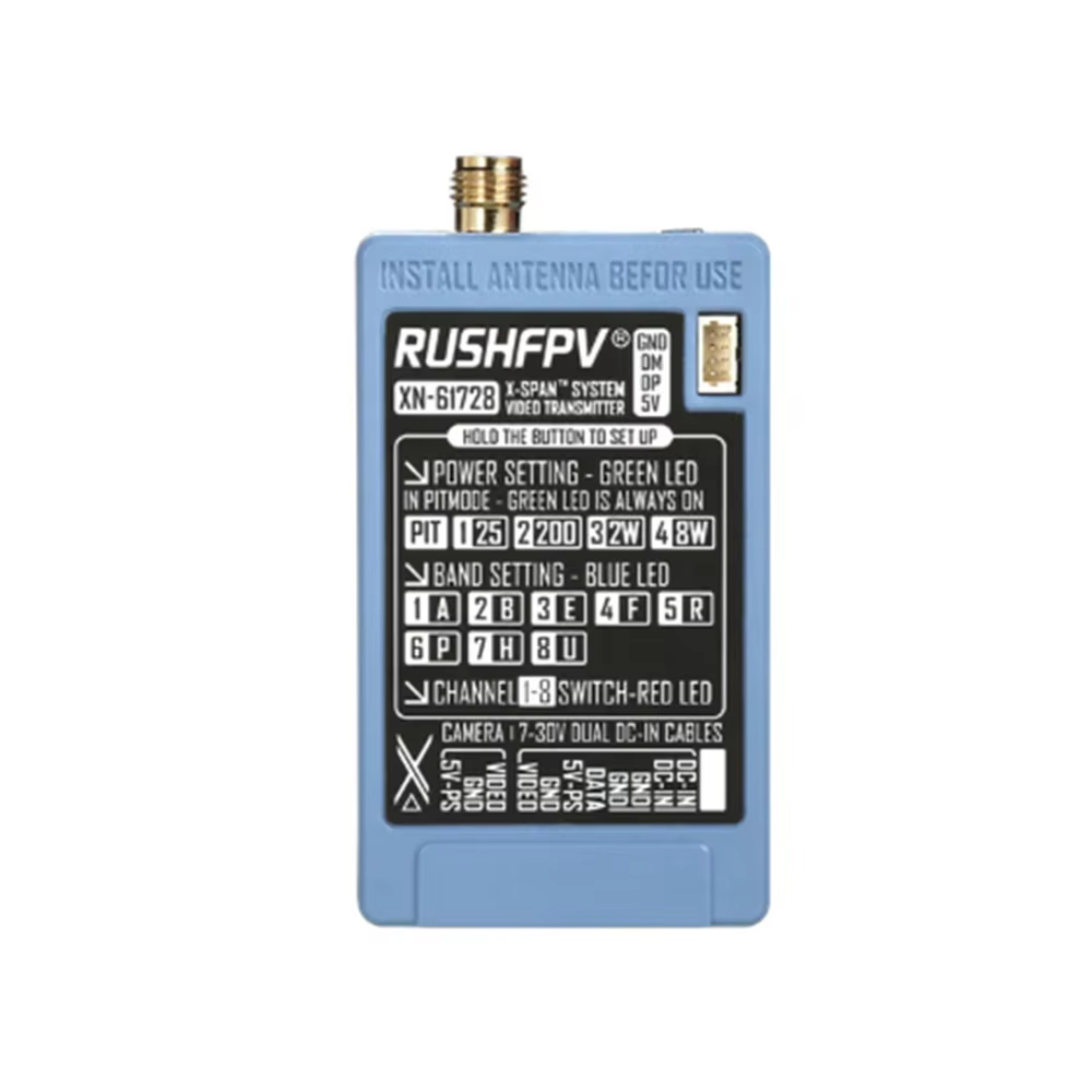 وحدة إرسال الفيديو RUSHFPV 6.1 - مراجعة Drone Antenna وسعره