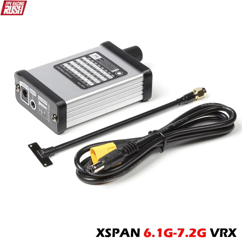 وحدة استقبال RushFpv XSPAN VRX - مراجعة Drone Receiver وسعره