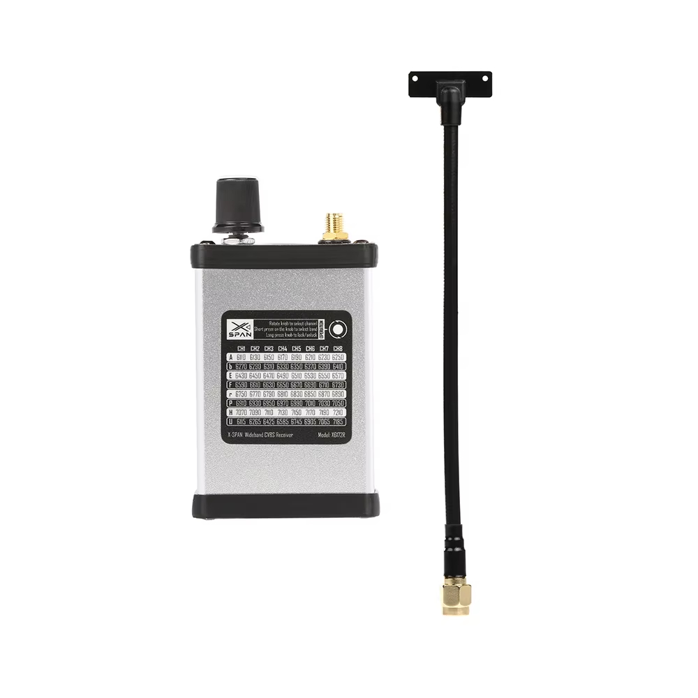 وحدة استقبال RushFpv XSPAN VRX - مراجعة Drone Receiver وسعره