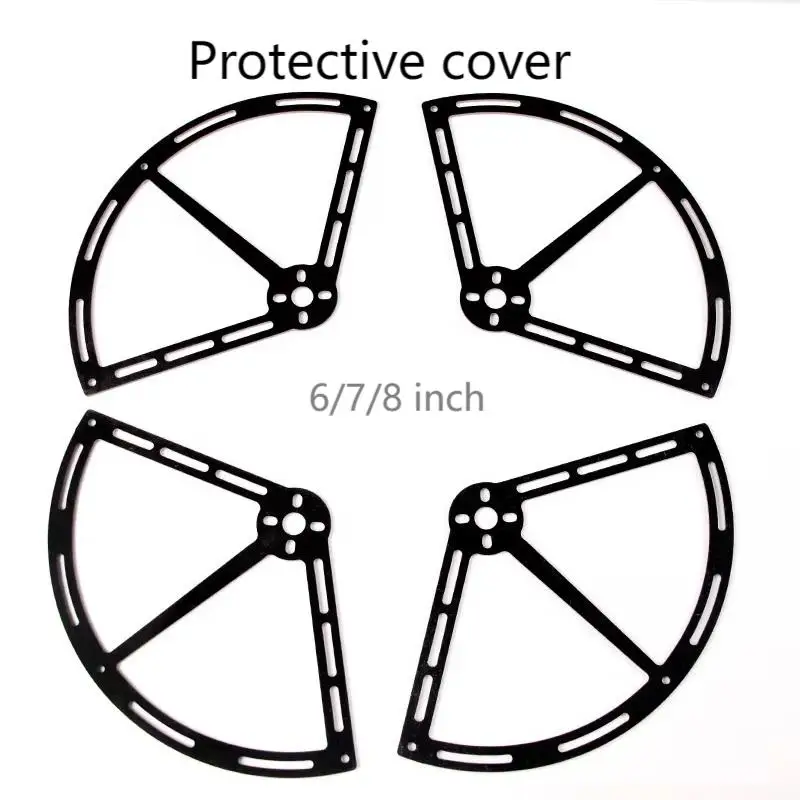 4 قطعة إطار حماية المروحة الحر - مراجعة Drone Propeller Guard وسعره