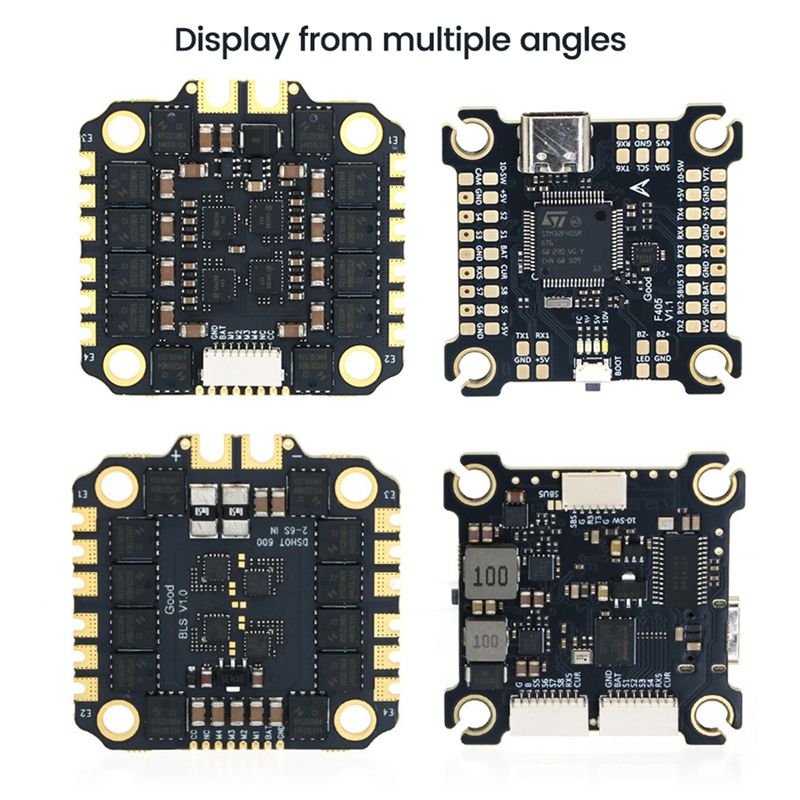 مجموعة CYGJ-2-6S F405 55A تشمل - مراجعة Drone Esc وسعره