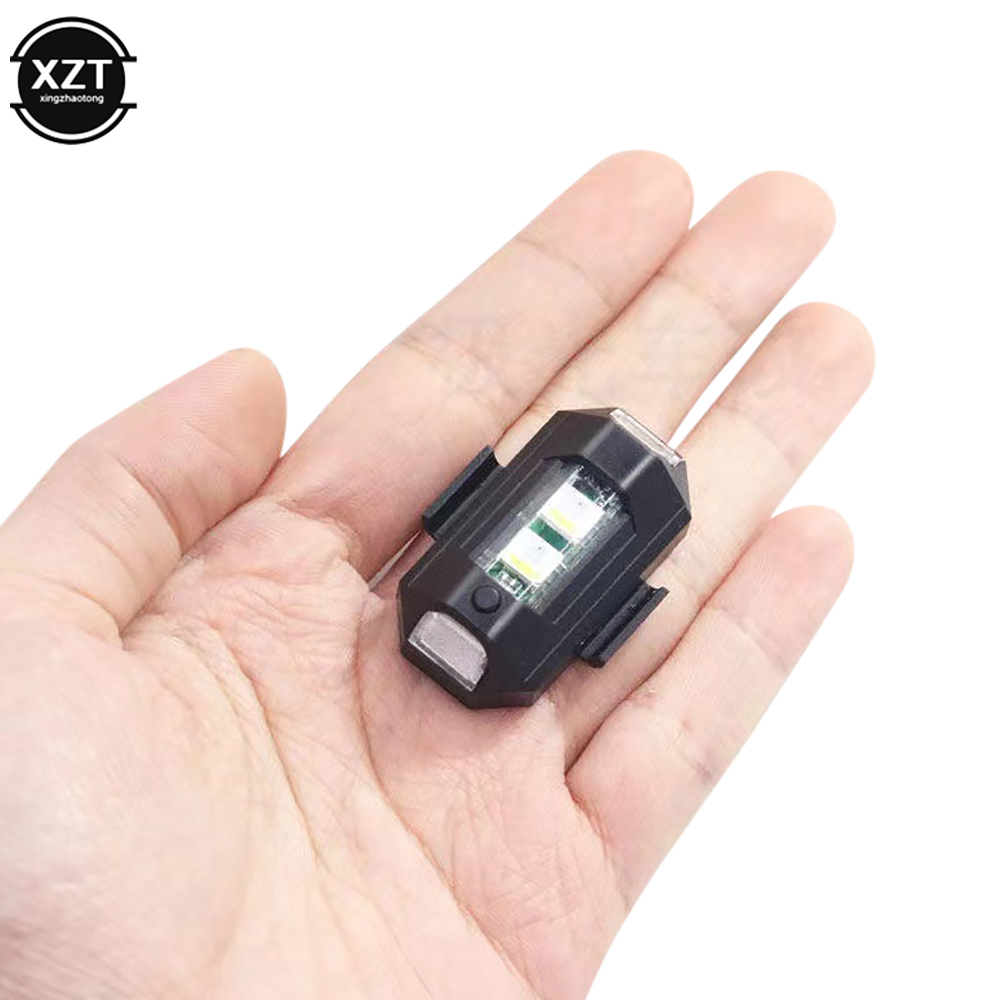 USB LED المضادة للتصادم الطائر - مراجعة Drone Led Light وسعره