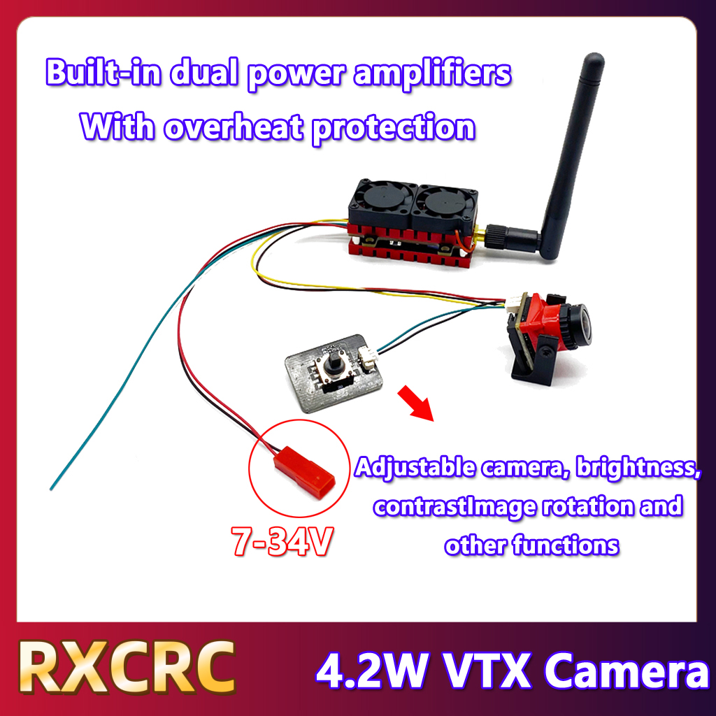 RXCRC 5.8G 48CH 4.2W عالية الط - مراجعة Drone Frame وسعره