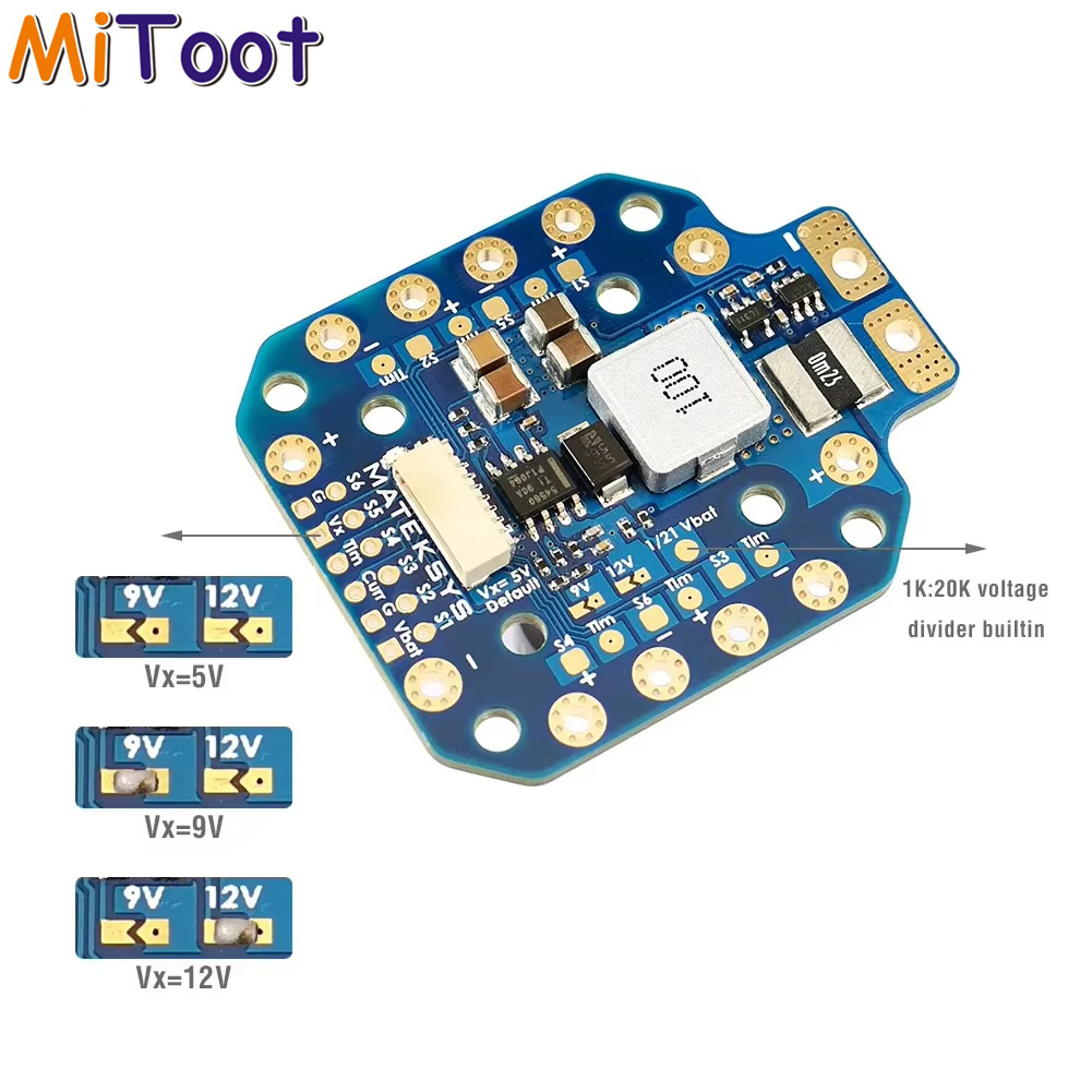 لوحة توزيع الطاقة Mateksys PDB - مراجعة Drone Power Distribution Board وسعره