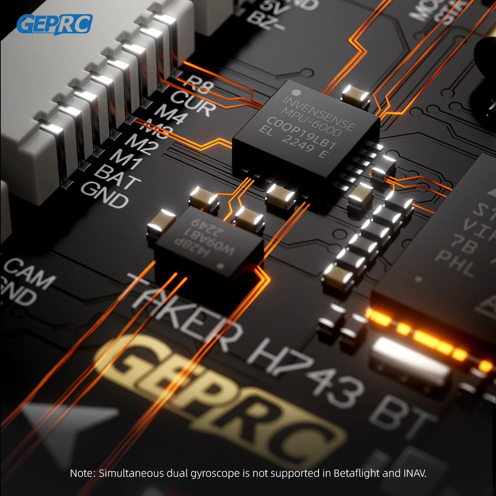 GEPRC TAKER H743 BT 32Bit 65A  - مراجعة Drone Flight Controller وسعره