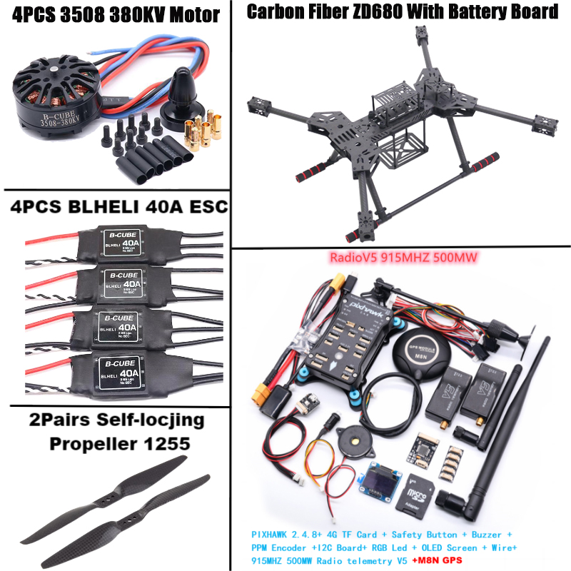 جديد ZD680 PIXHAWK2.4.8 M8N كا - مراجعة Drone Power Distribution Board وسعره