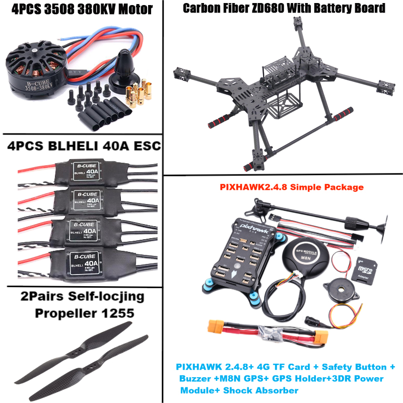 جديد ZD680 PIXHAWK2.4.8 M8N كا - مراجعة Drone Power Distribution Board وسعره
