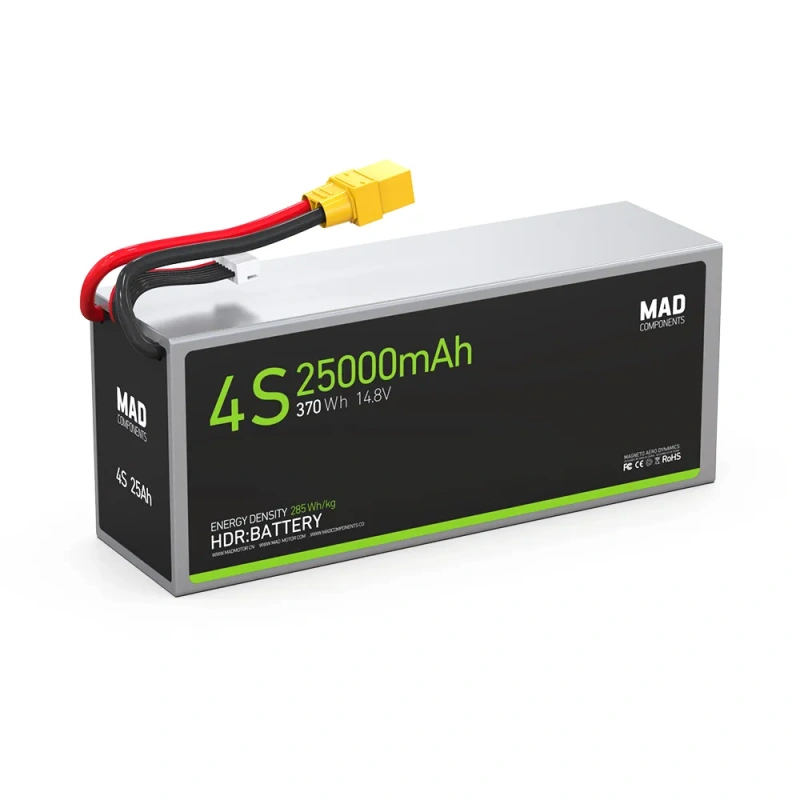 بطارية ليثيوم 4S 25 أمبير ساعة - مراجعة Drone Battery وسعره