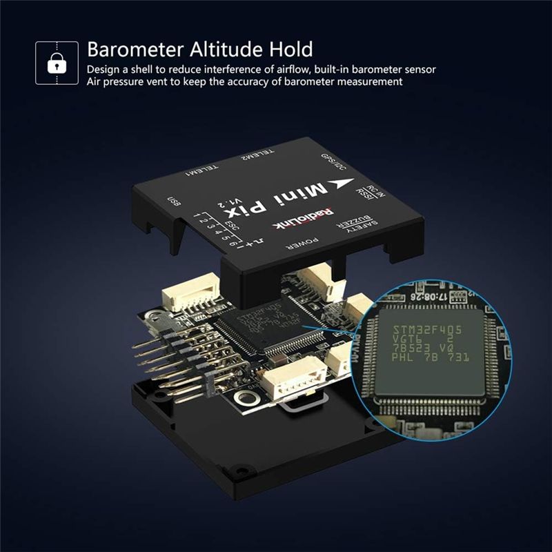 وحدة تحكم طيران A49K-Radiolink - مراجعة Drone Flight Controller وسعره