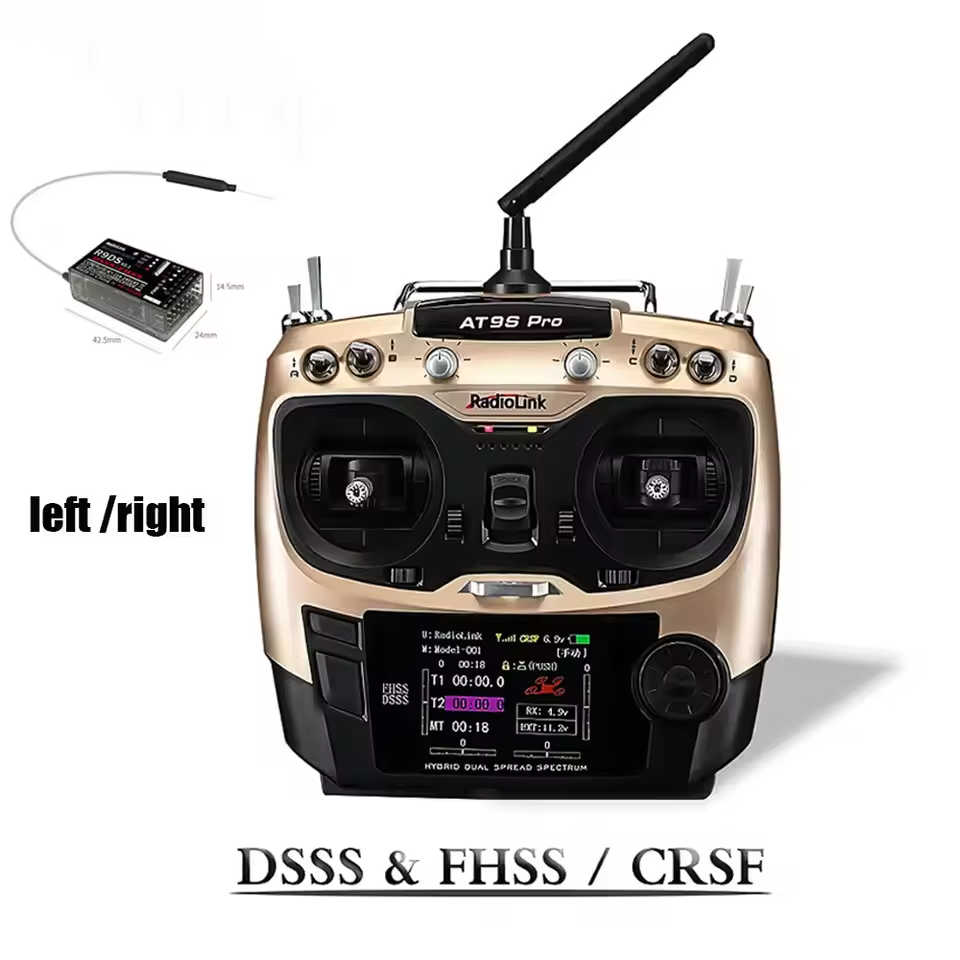 جهاز إرسال راديو Radiolink AT9 - مراجعة Drone Receiver وسعره
