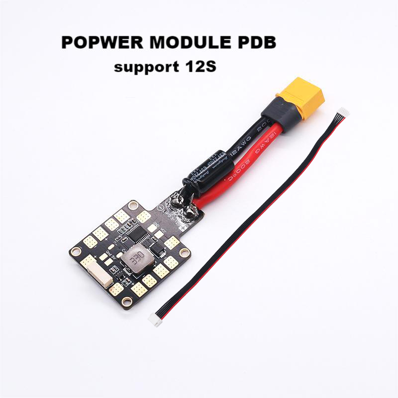 وحدة طاقة HotRC PM02 V3.2 12S  - مراجعة Drone Power Distribution Board وسعره