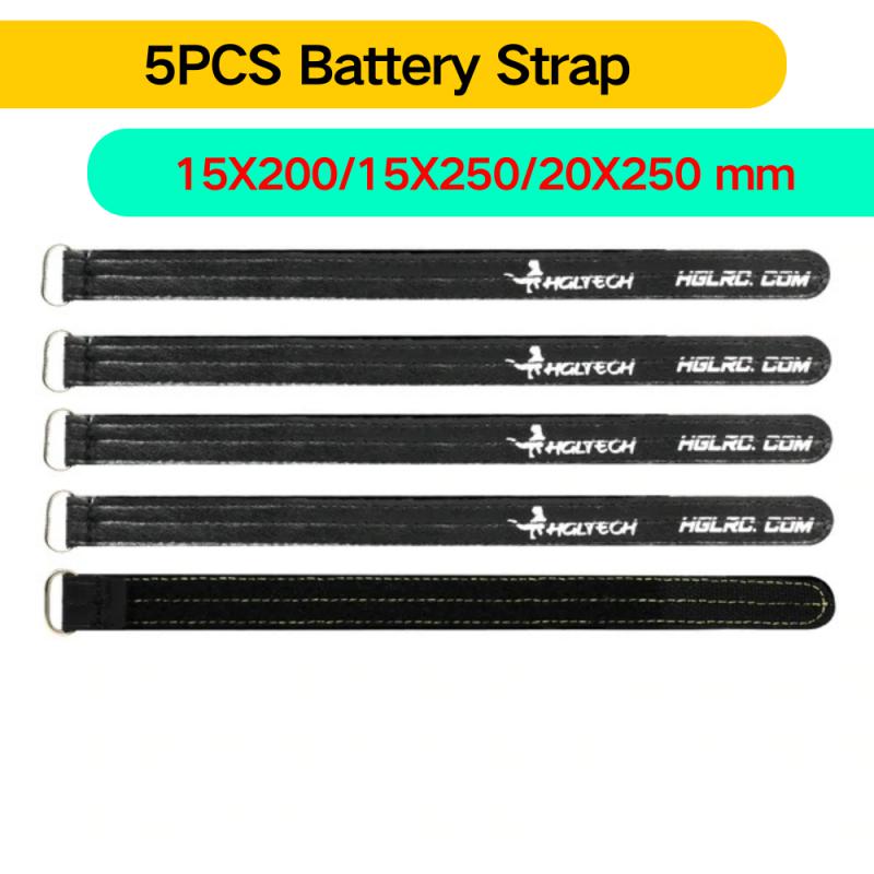 5 قطعة HGLRC مشبك معدني حزام ا - مراجعة Drone Battery Strap وسعره