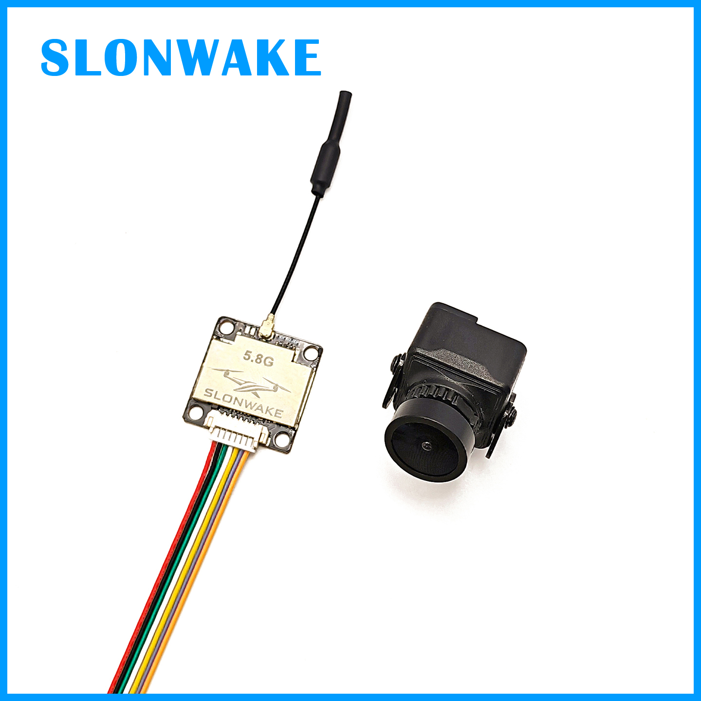 جهاز إرسال SLONWAKE جاهز للاست - مراجعة Drone Frame وسعره