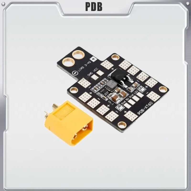 3A PDB وحدة توزيع XT60 مع مزدو - مراجعة Drone Power Distribution Board وسعره