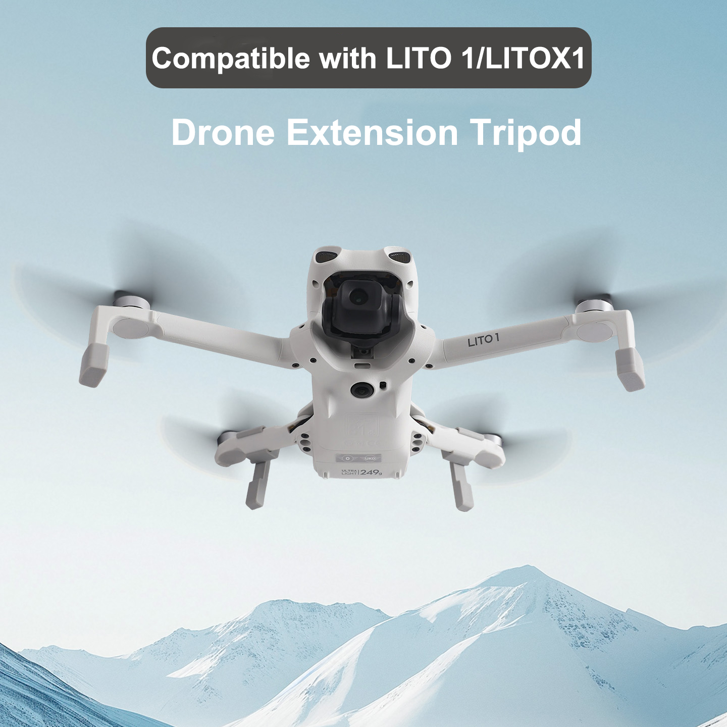 موسع أرجل الهبوط لطائرة DJI LI - مراجعة Drone Landing Gear وسعره