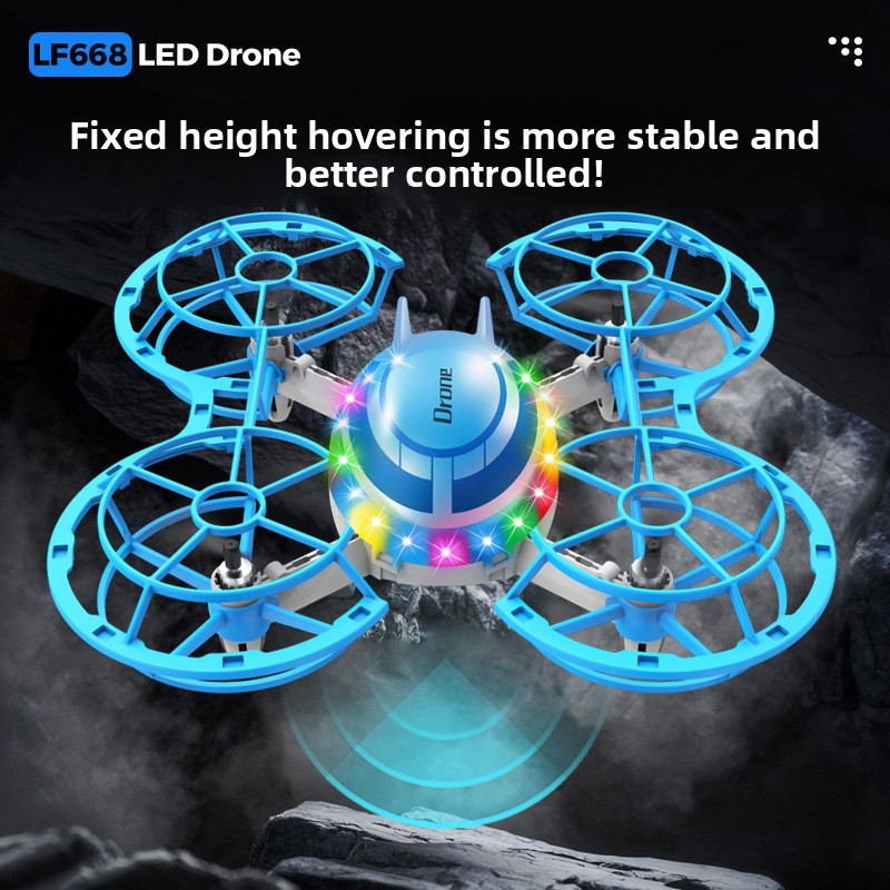 طائرة بدون طيار صغيرة مع أضواء - مراجعة Drone Led Light وسعره