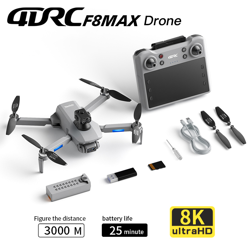 F8 MAX GPS الطائرة بدون طيار ا - مراجعة Drone Gps Module وسعره