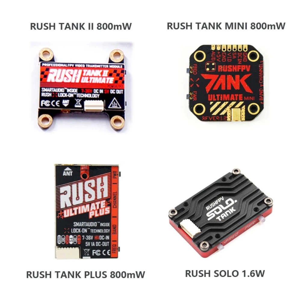 جهاز إرسال فيديو RUSH TANK Ult - مراجعة Drone Receiver وسعره