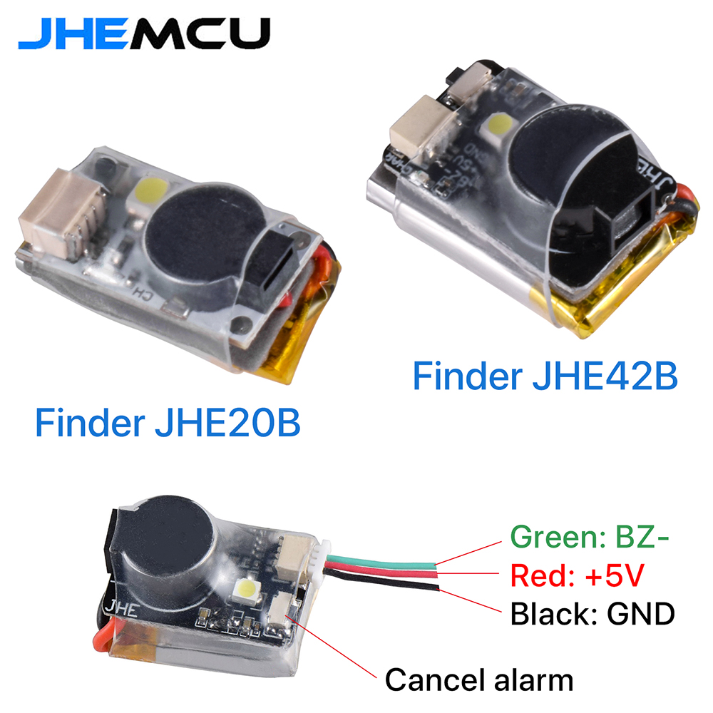 JHEMCU JHE42B/JHE20B مكتشف صغي - مراجعة Drone Buzzer وسعره