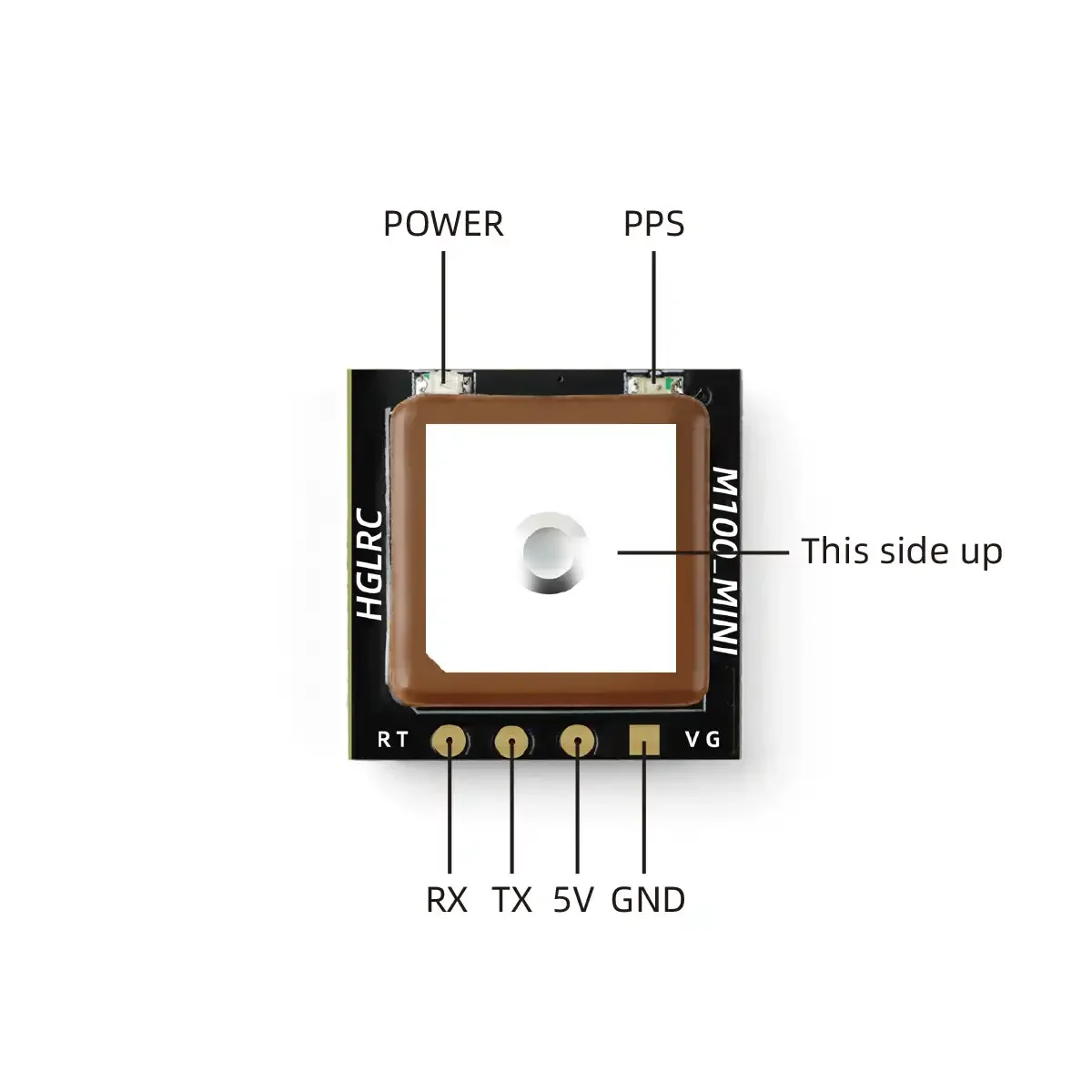 وحدة GPS صغيرة HGLRC M100 M10  - مراجعة Drone Gps Module وسعره