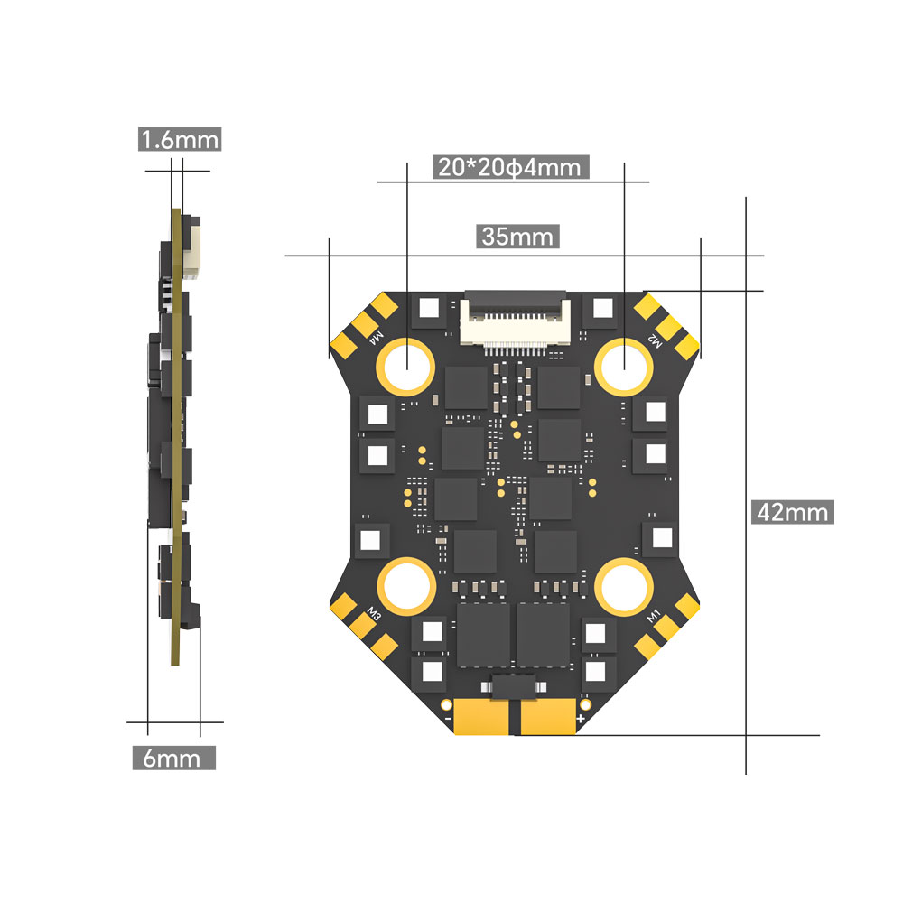 وحدة تحكم طيران iFlight Borg F - مراجعة Drone Esc وسعره