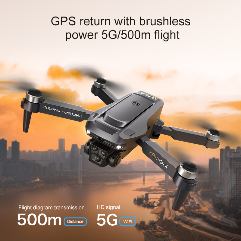 طائرة بدون طيار K811MAX Quadco - مراجعة Drone Gps Module وسعره
