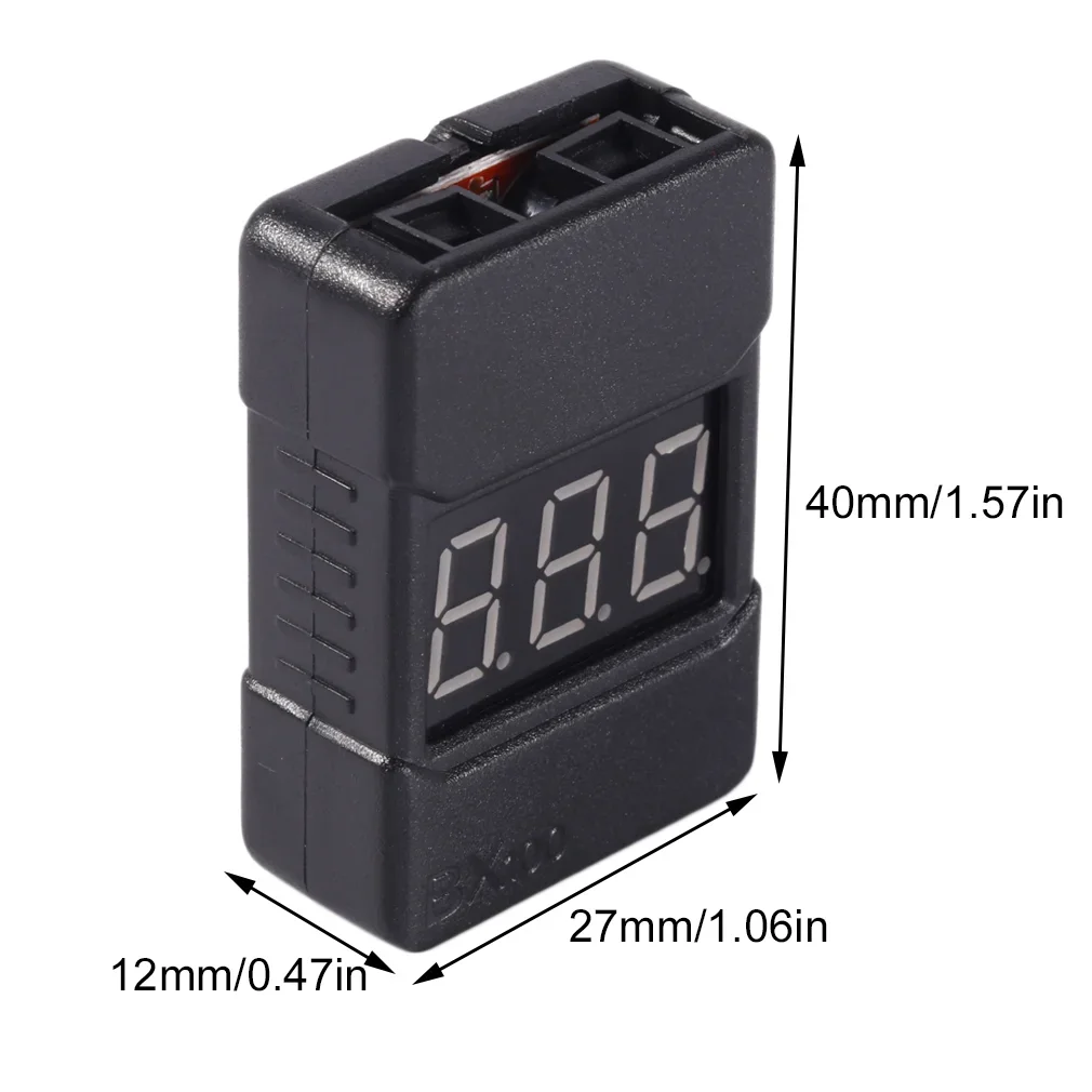 BX100 1-8S يبو بطارية جهاز قيا - مراجعة Drone Buzzer وسعره