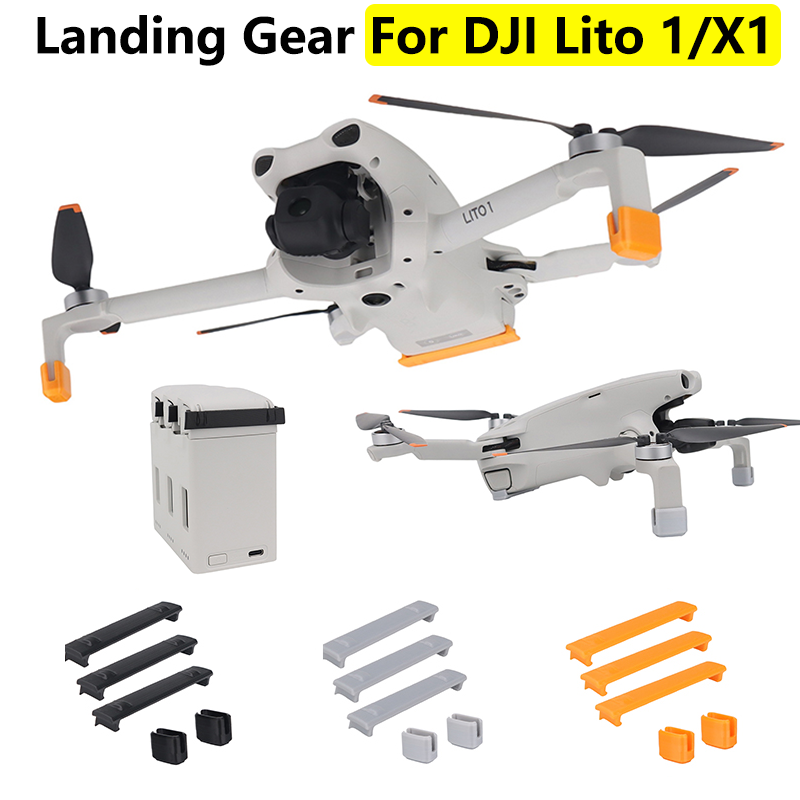 غطاء قدمي مرتفع لحامل طائرة DJ - مراجعة Drone Landing Gear وسعره