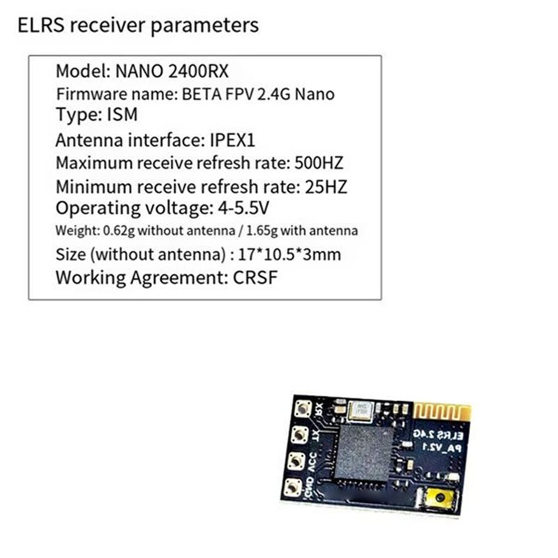 جهاز استقبال CYGJ-10PCS ELRS ب - مراجعة Drone Antenna وسعره
